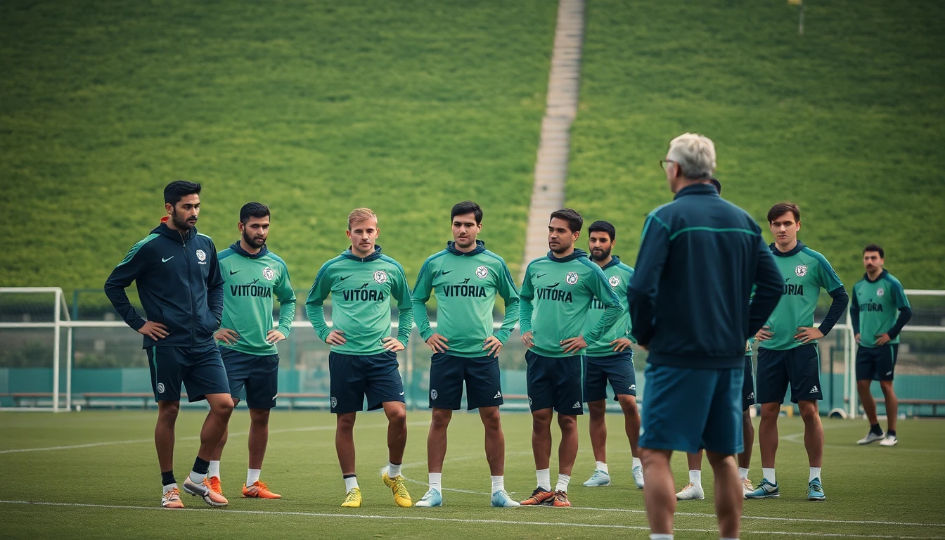 Vitória se reapresenta e inicia preparação contra o Botafogo