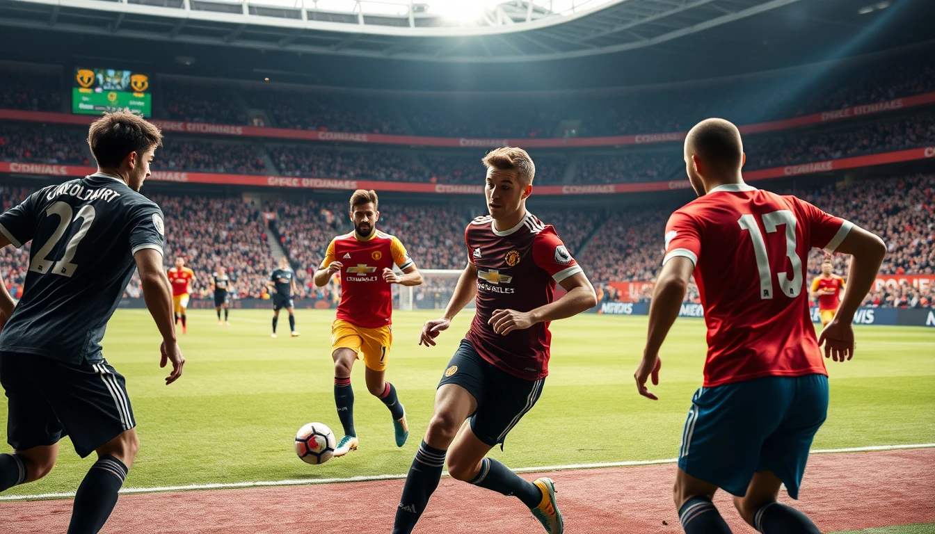 Fotos do amistoso Manchester United x Leeds na pré-temporada
