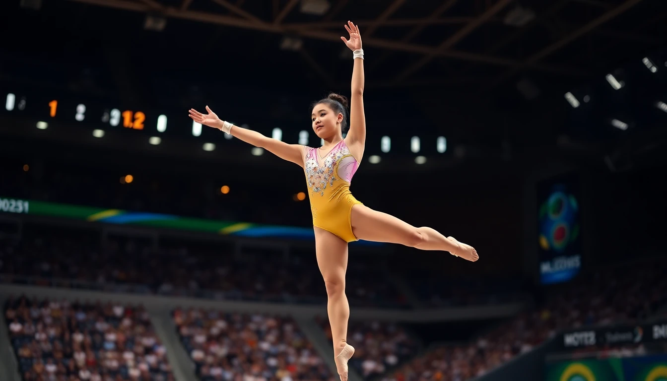 Brasileira estreante fecha 1º dia do Mundial de GR na 4ª pos