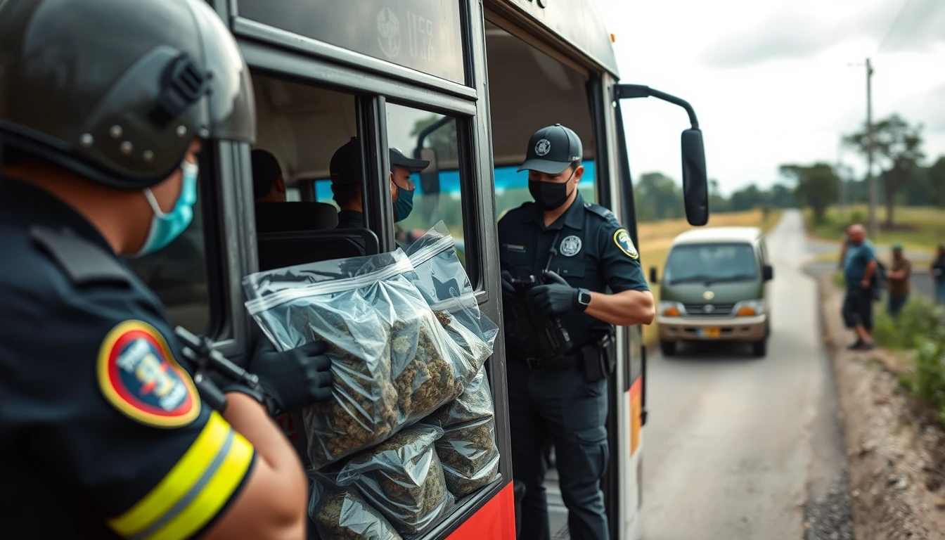 Polícia da Bolívia intercepta ônibus com maconha ao São Paul